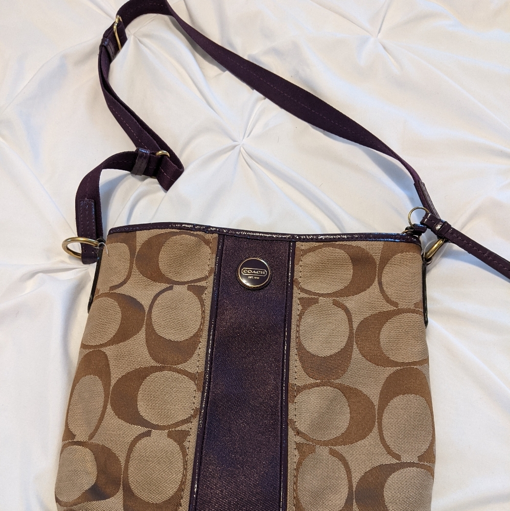 Fabric Coach purse